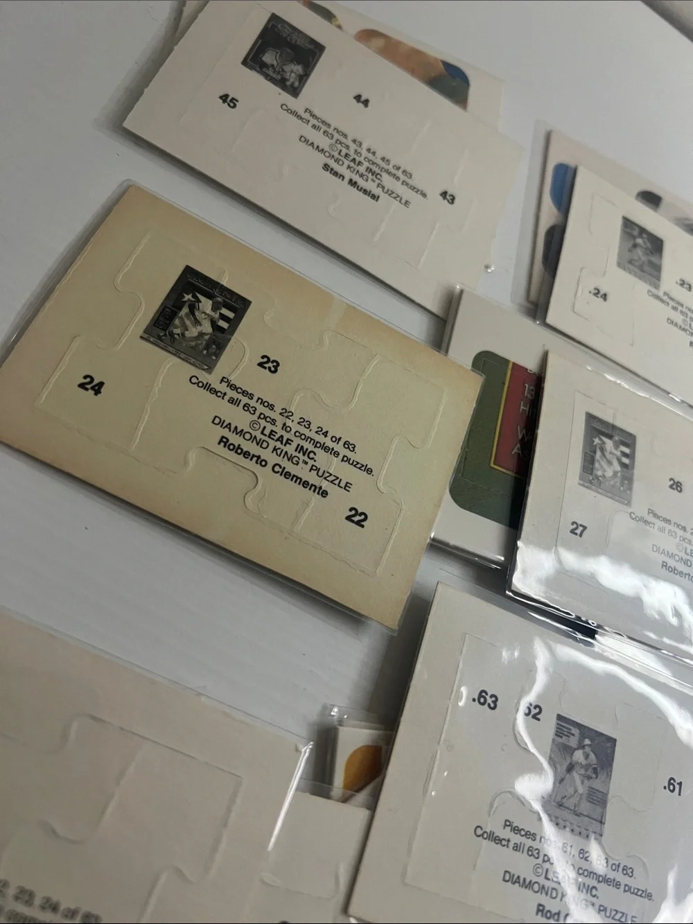 40+ Donruss King Puzzle Miscellaneous Baseball Card Lot